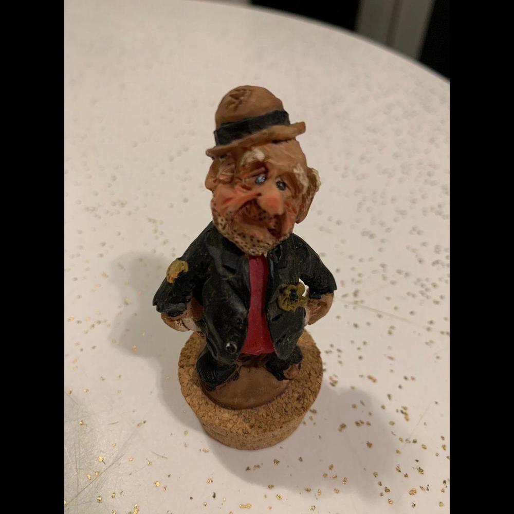 Empty Pockets Old Geezer Cork Wine Topper
